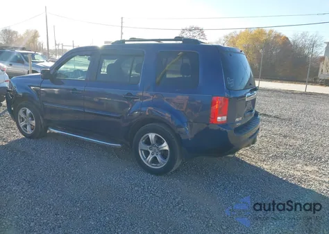 2013 Honda Pilot Ex-L from USA, damaged, VIN 5FNYF3H52DB037805